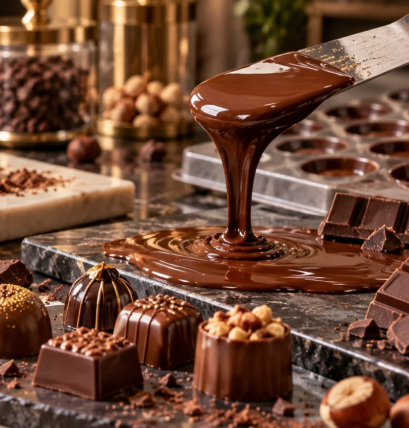 Chocolate workshop illustration